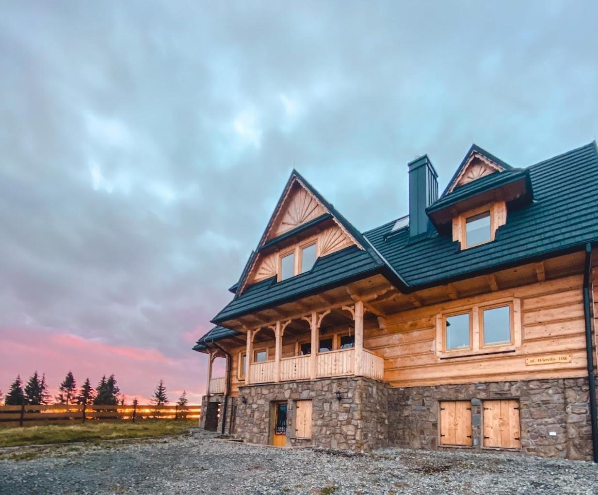 Dom Z Widokiem Na Wierchy - Panorama Na Tatry - Traditional Folk House Gliczarów المظهر الخارجي الصورة