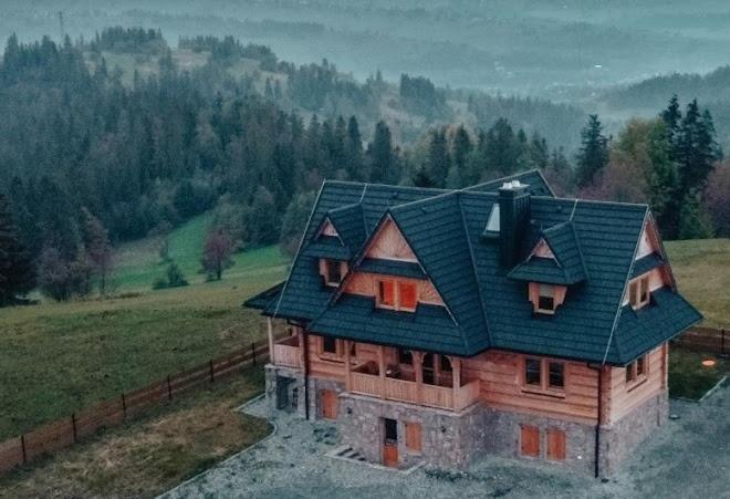 Dom Z Widokiem Na Wierchy - Panorama Na Tatry - Traditional Folk House Gliczarów المظهر الخارجي الصورة