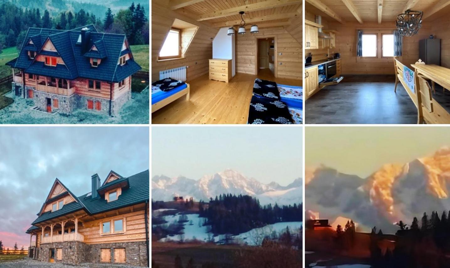Dom Z Widokiem Na Wierchy - Panorama Na Tatry - Traditional Folk House Gliczarów المظهر الخارجي الصورة